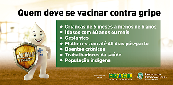 Municípios que não atingiram meta devem manter vacinação contra gripe