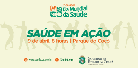 Parque do Cocó recebe domingo, 9, atividades de promoção da saúde