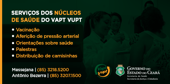 Núcleos de saúde do Vapt Vupt já têm mais de 18 mil atendimentos este ano