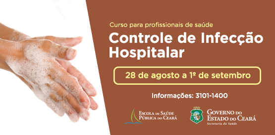 Escola de Saúde Pública inicia curso de controle de infecção hospitalar