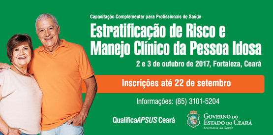 QualificaAPSUS inscreve para capacitação em manejo clínico de idosos