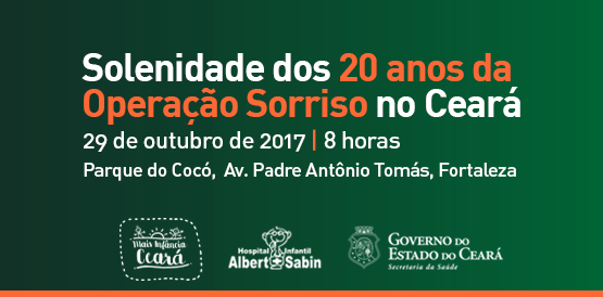 Aviso de pauta: Ceará zera fila de espera para cirurgias de lábio leporino