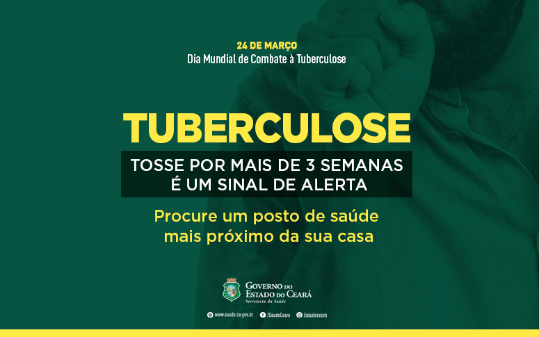 Simpósio abre Semana da Tuberculose na terça-feira, 20