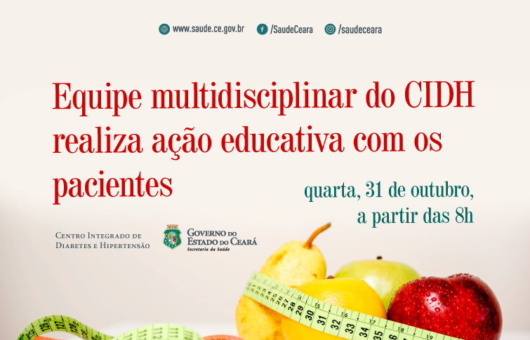 Pacientes do CIDH participam de ação educativa na quarta, 31
