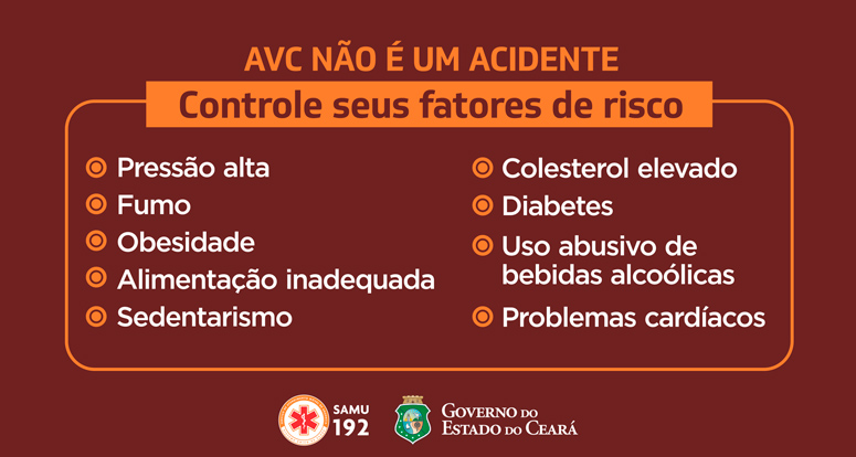 SAMU Ceará 192 abre semana de combate ao AVC na sexta-feira, 26