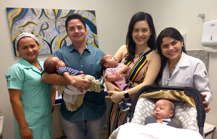 HGCC estimula apoio do pai e da família na Semana do Aleitamento Materno