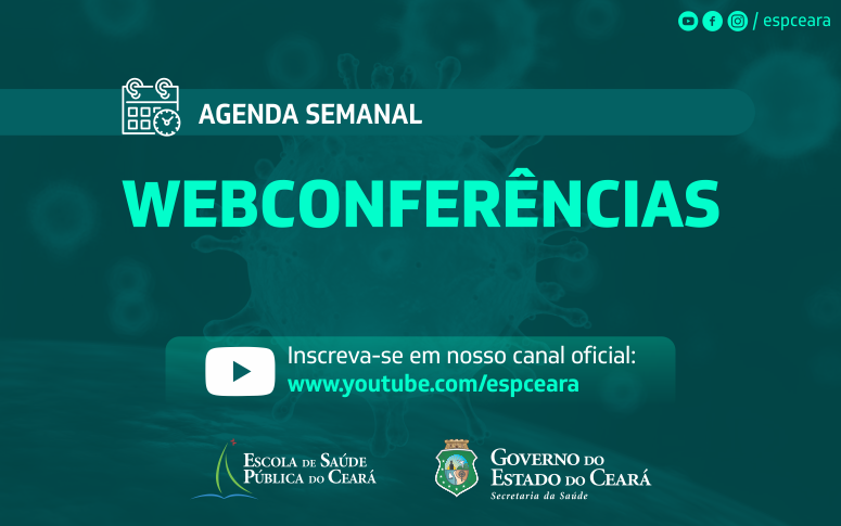 Confira a agenda de webconferências desta semana