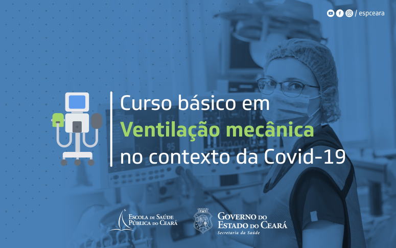 Profissionais de saúde do Ceará são capacitados em curso de ventilação mecânica