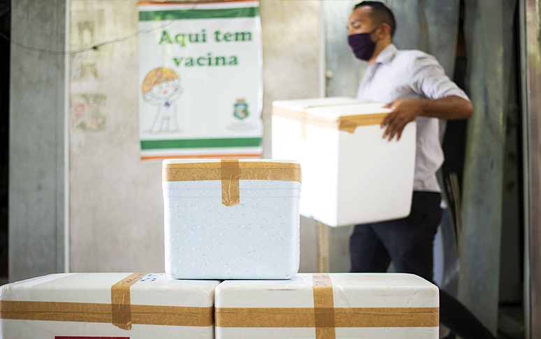 Ceará aplica cerca de 3 milhões de vacinas contra a Covid-19; Estado garante reserva técnica para segundas doses