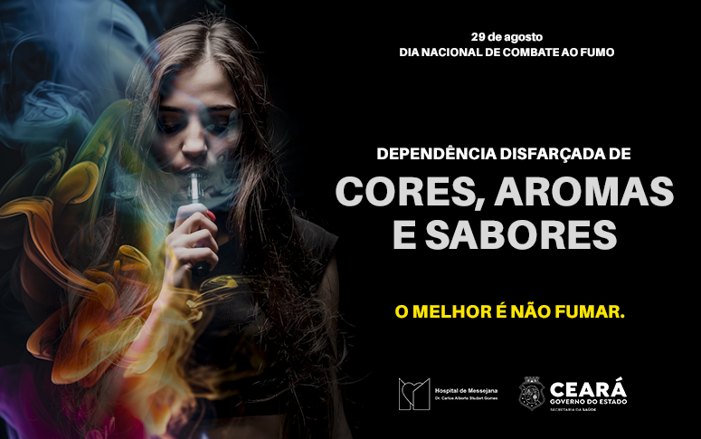 Dia Nacional de Combate ao Fumo reforça os riscos do cigarro eletrônico; HM promove programação alusiva à data
