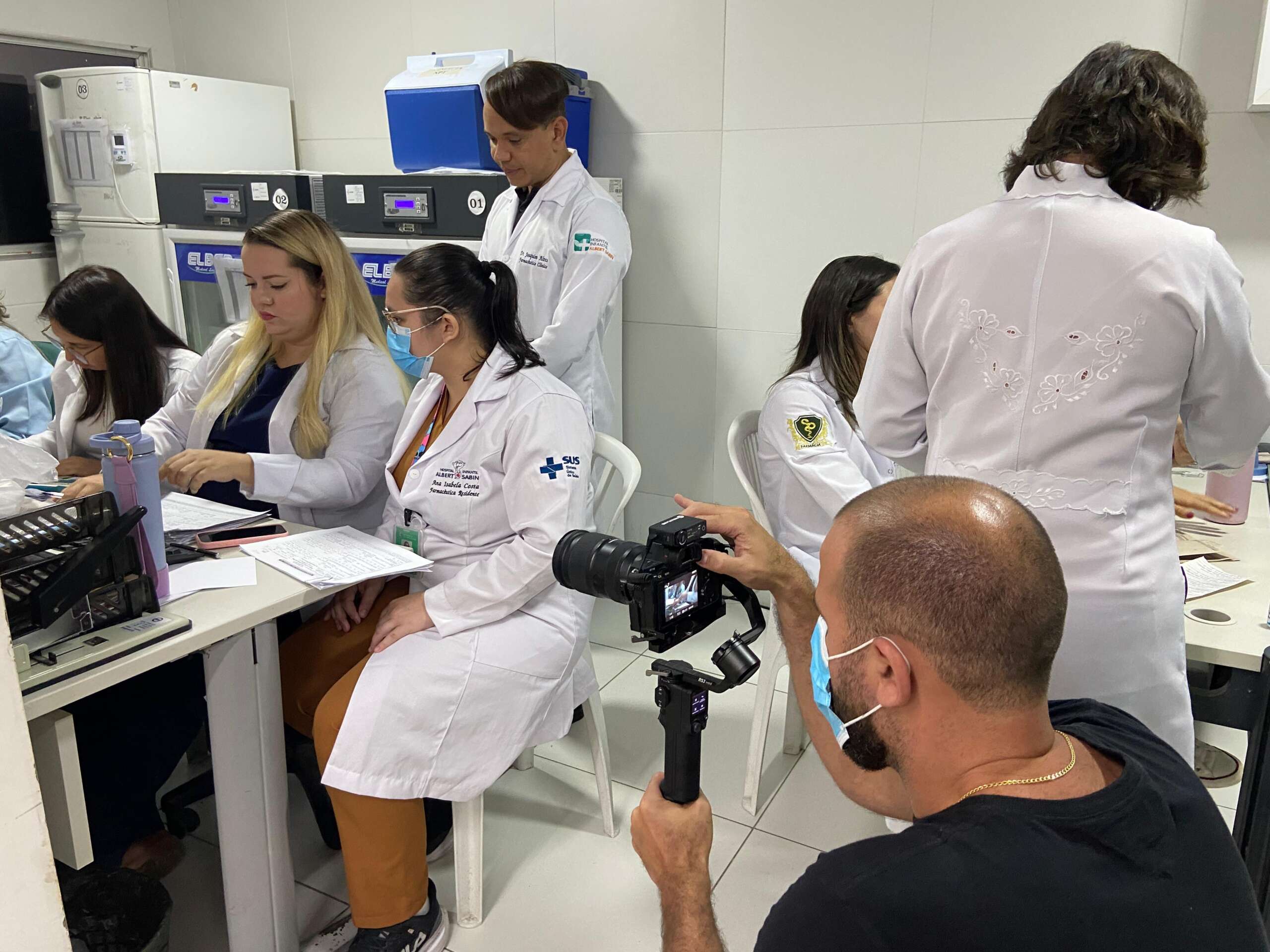 Unidades da Sesa estarão em documentário do Ministério da Saúde sobre cuidado farmacêutico; material será publicado nas redes sociais