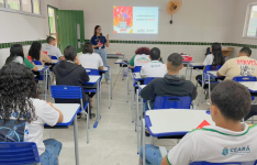 Hemoce mobiliza estudantes em campanha que incentiva jovens a doarem sangue no Ceará