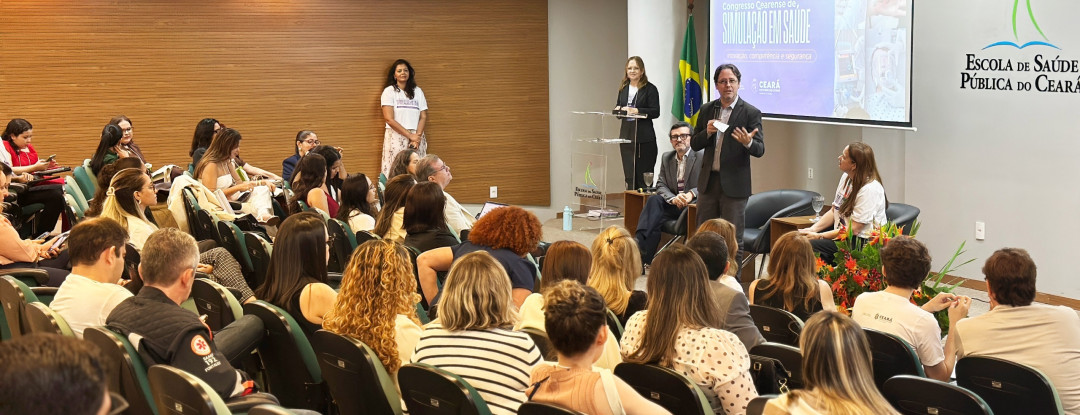 Simulação em Saúde: congresso da ESP/CE promove troca de experiências e reforça papel da metodologia na capacitação de profissionais do SUS