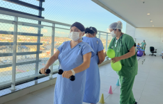 Projeto une movimento e acolhimento na rotina de pacientes oncológicos do HUC