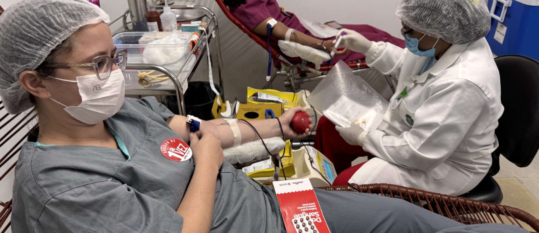 HGWA supera marca de 100 bolsas em campanha de doação de sangue realizada em parceria com o Hemoce