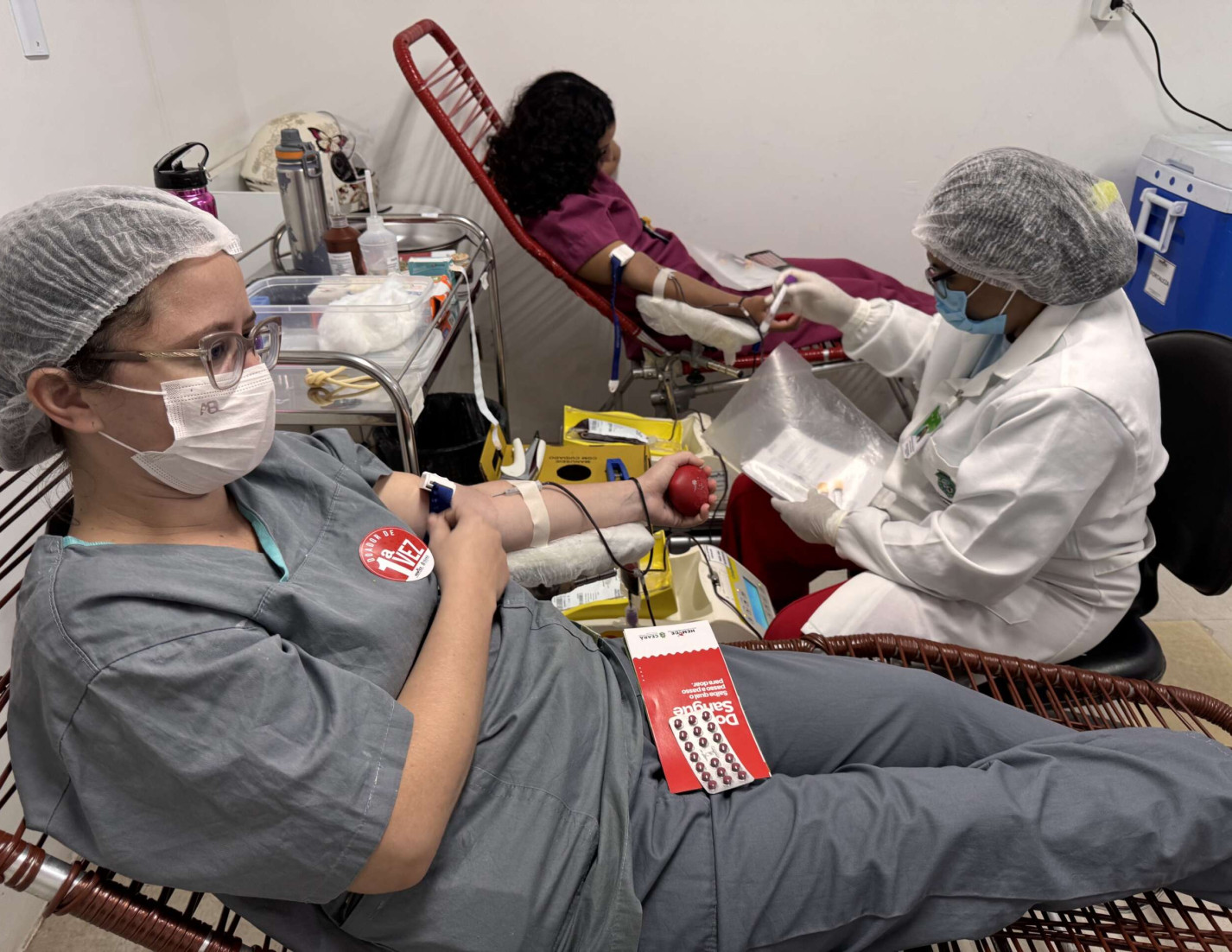HGWA supera marca de 100 bolsas em campanha de doação de sangue realizada em parceria com o Hemoce