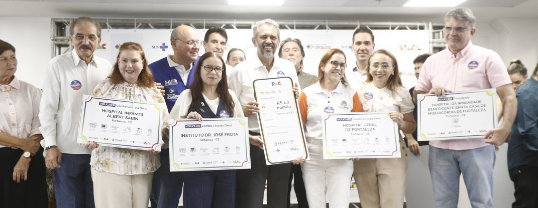 Governos Federal e Estadual anunciam R$ 75 milhões em investimentos para a saúde pública do Ceará