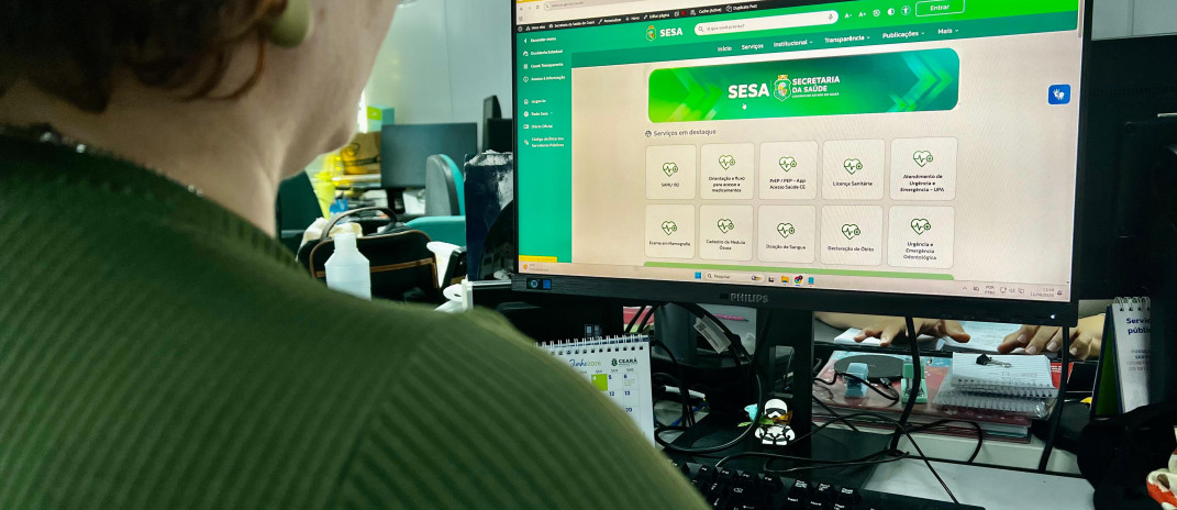 Sesa estreia novo portal com foco em ampliar acesso da população a serviços e informações de saúde