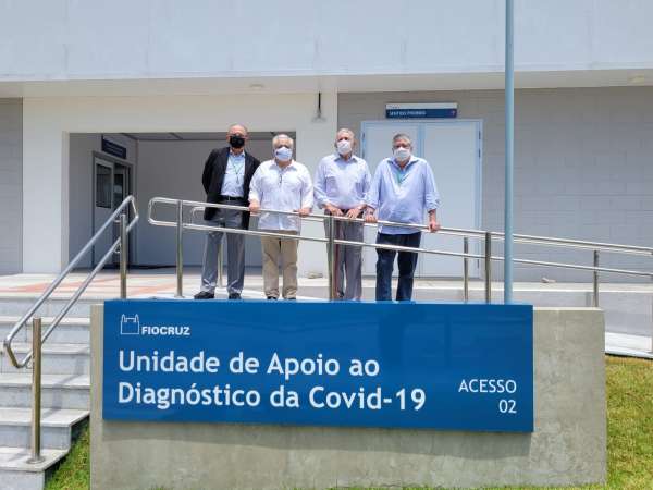 Secretários da Sedet visitam unidade da Fiocruz, no Eusébio