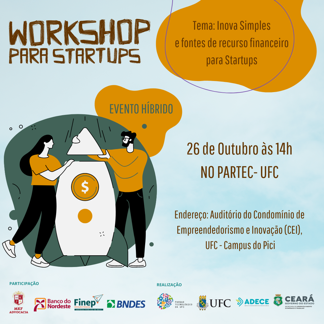 Adece apresenta programa Ceará Credi em Workshop para Startups