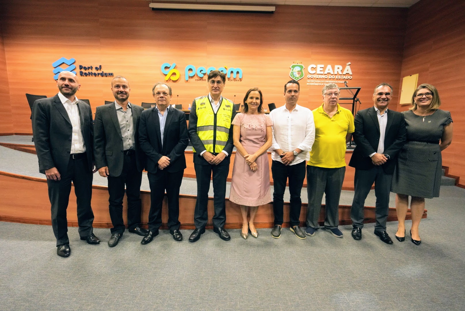 Novo presidente do Complexo Industrial e Portuário do Pecém, Hugo Figueiredo toma posse