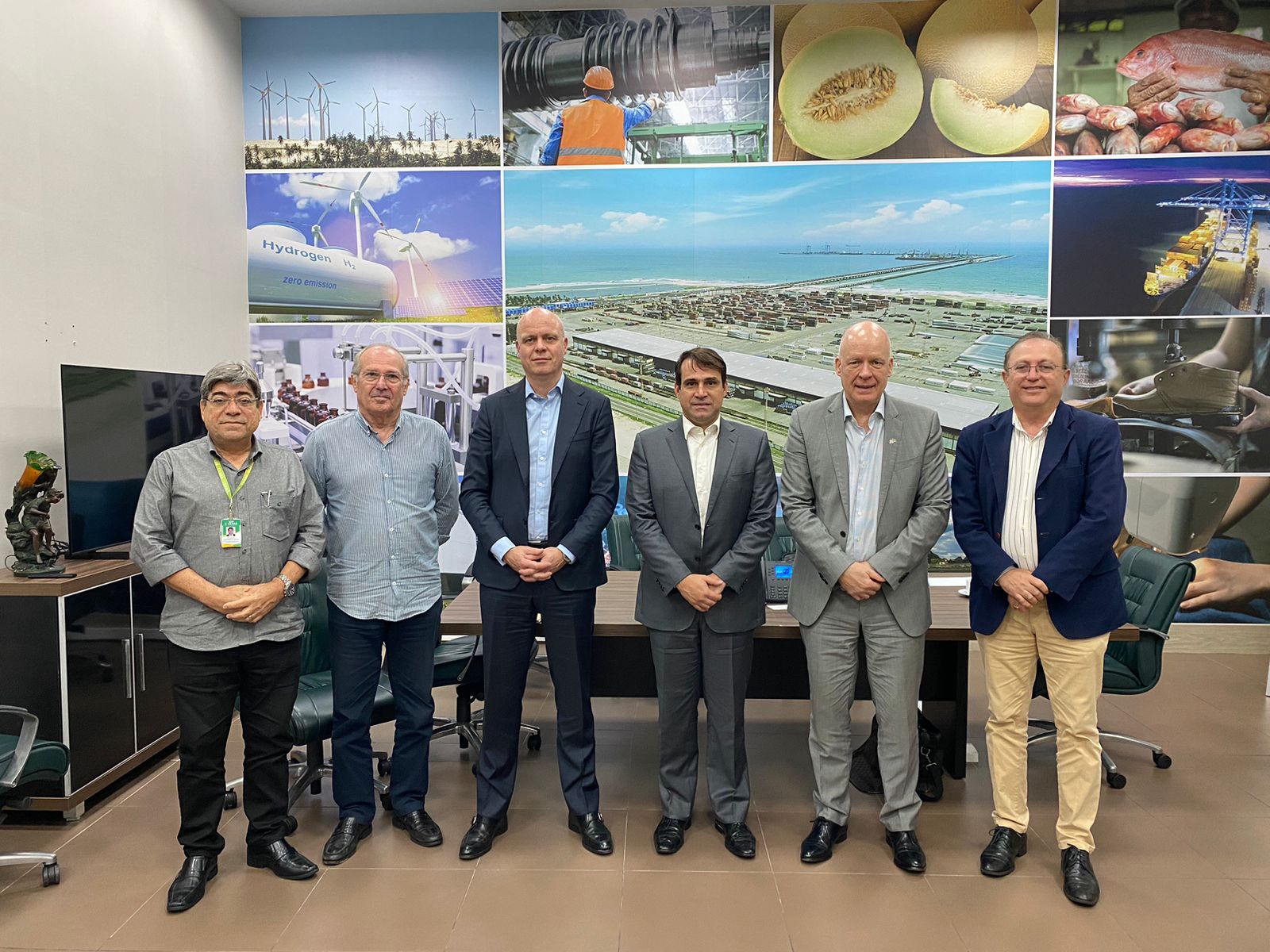 Obras da holandesa Transhydrogen Alliance para produzir H2V e Amônia no Pecém devem começar em 2024