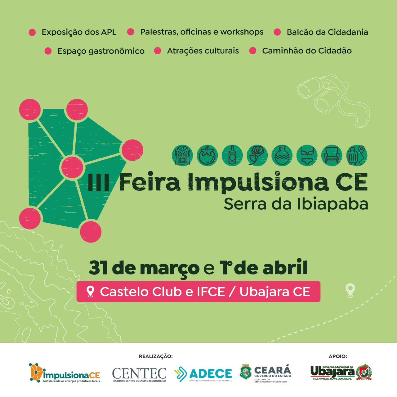 III Feira Impulsiona Ceará leva capacitação e inovação para empreendedores da Serra da Ibiapaba