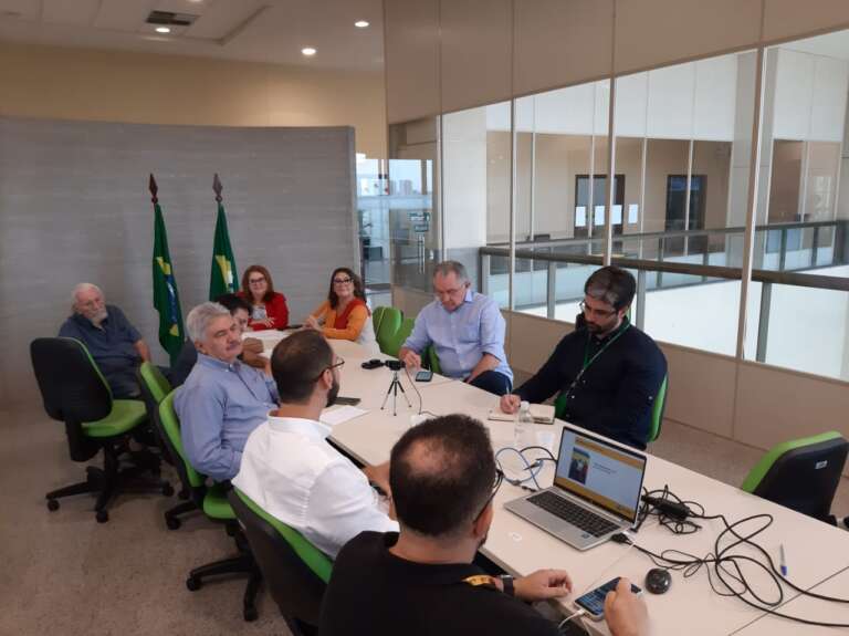 CS Comércio e Serviços recebe secretário da Regional 12 de Fortaleza