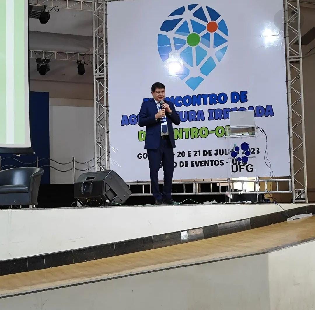 SDE marca presença no II Encontro de Agricultura Irrigada do Centro-Oeste, em Goiânia