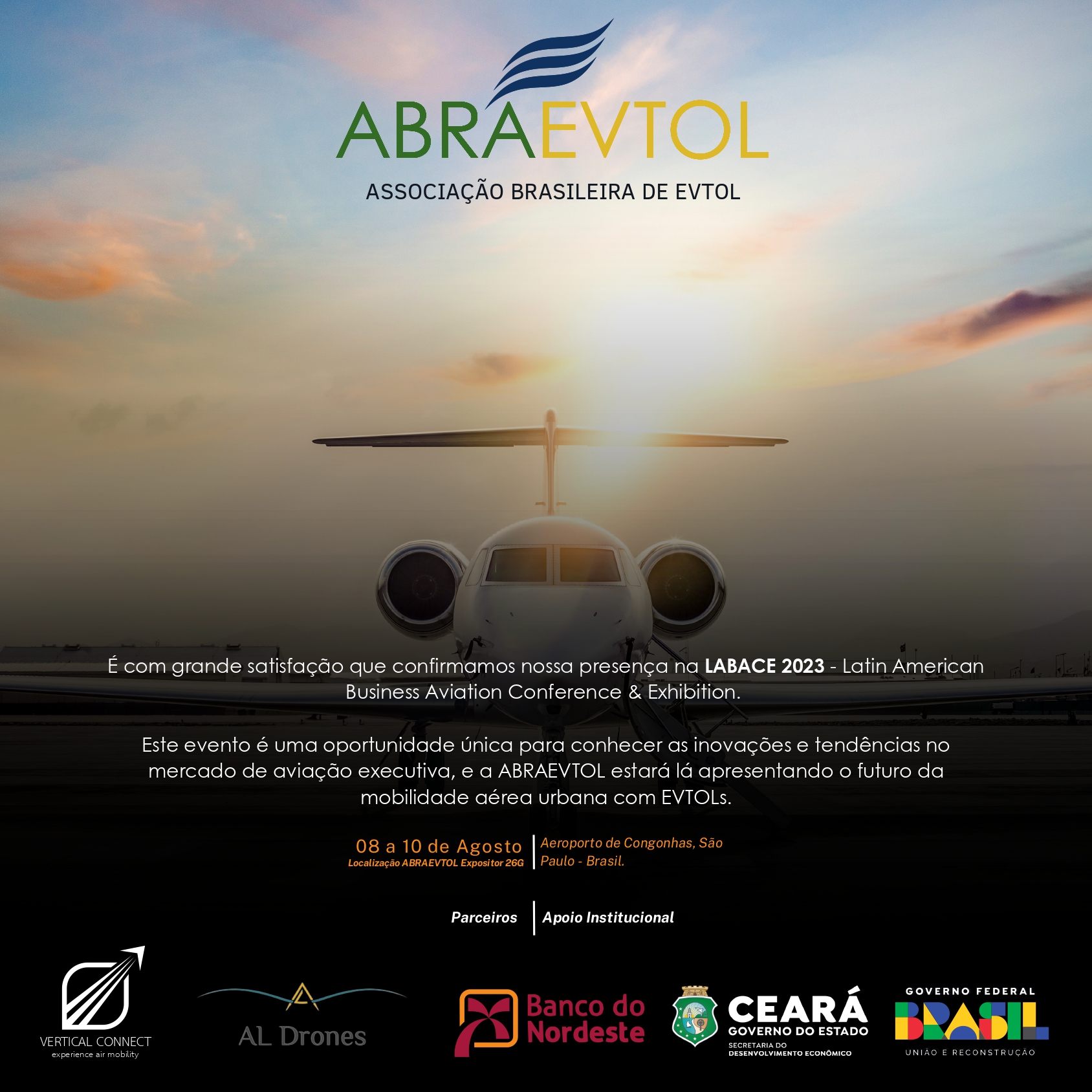 Governo do Ceará, por meio da SDE, participa da maior feira de aviação da América Latina