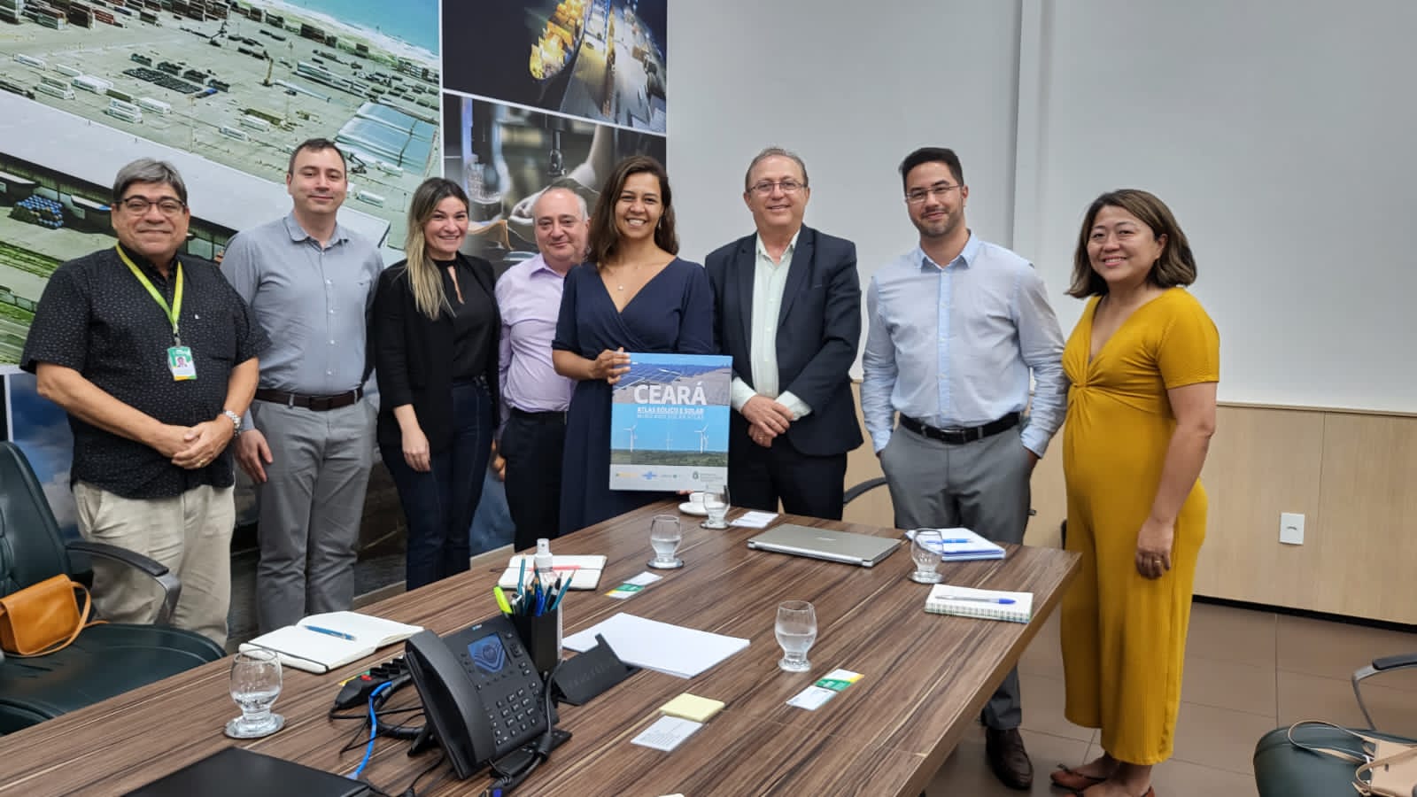 Projeto de energia solar de 1 GW em Sobral, é debatido em reunião na SDE