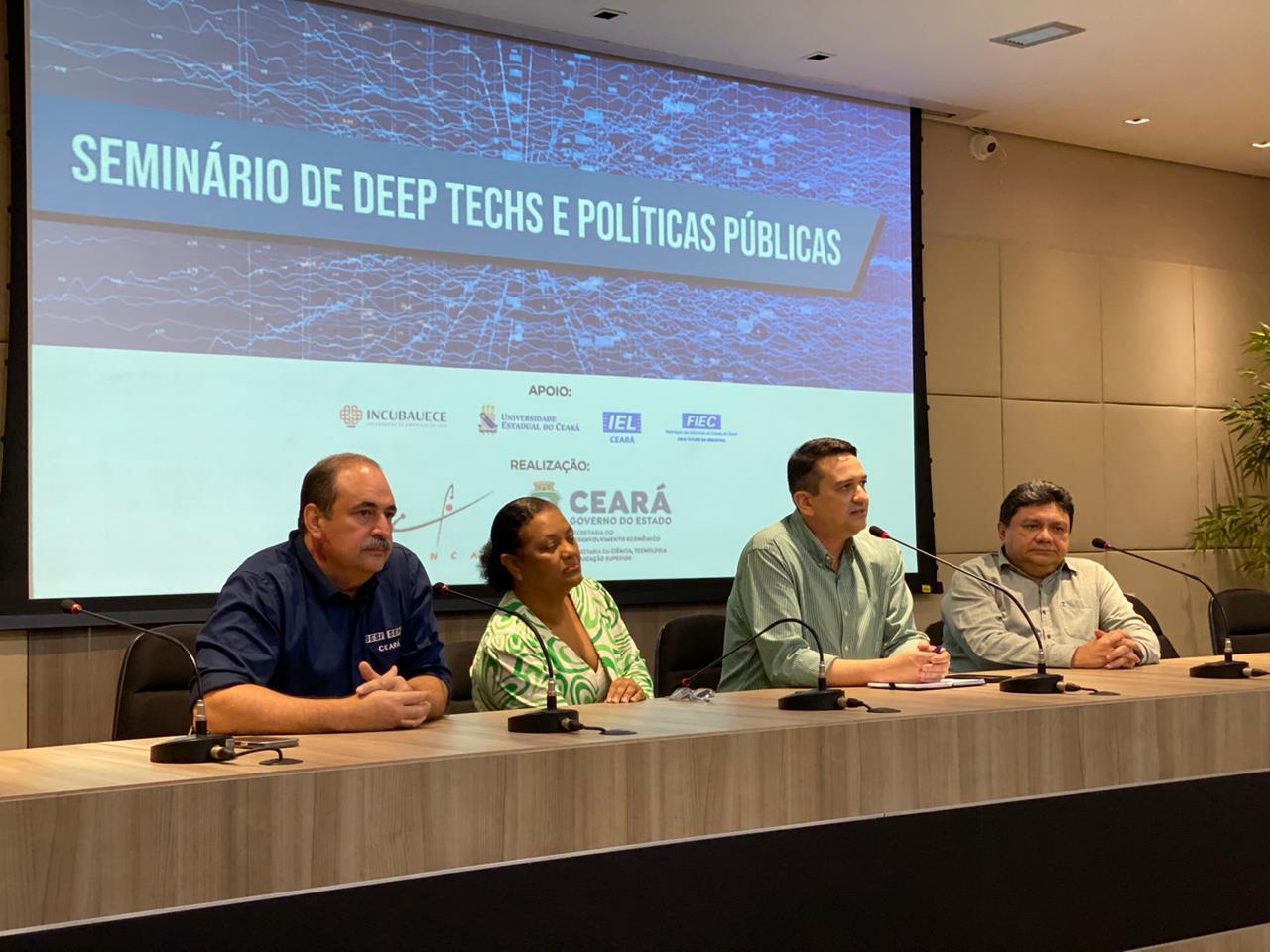 O Seminário de Deep Techs e Políticas Públicas impulsiona inovação no Ceará