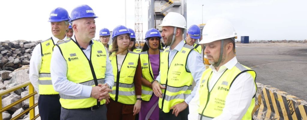Vice-prefeito de Roterdã visita Porto do Pecém e destaca: “Podemos ter aqui o primeiro hub de hidrogênio verde da América do Sul”