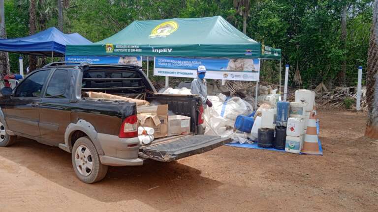 Começa no próximo dia 13 o Recebimento Itinerante de Embalagens Vazias de Agrotóxicos