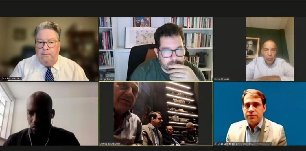 Reunião com senador norte-americano discute colaboração em hidrogênio verde entre Ceará e Nova York