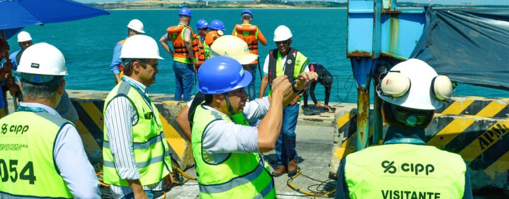 Complexo do Pecém recebe visita da equipe de Gerenciamento de Ativos do Porto de Roterdã