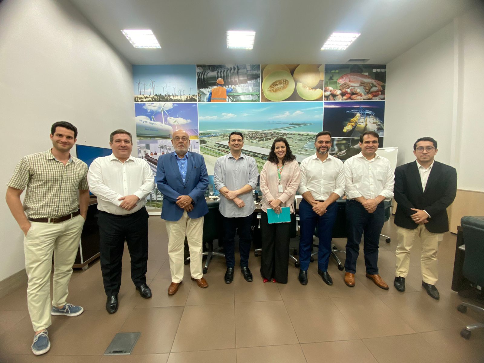 ZPE Ceará recebe a visita de representantes do Conselho Nacional das Zonas de Processamento e Exportação (CZPE)