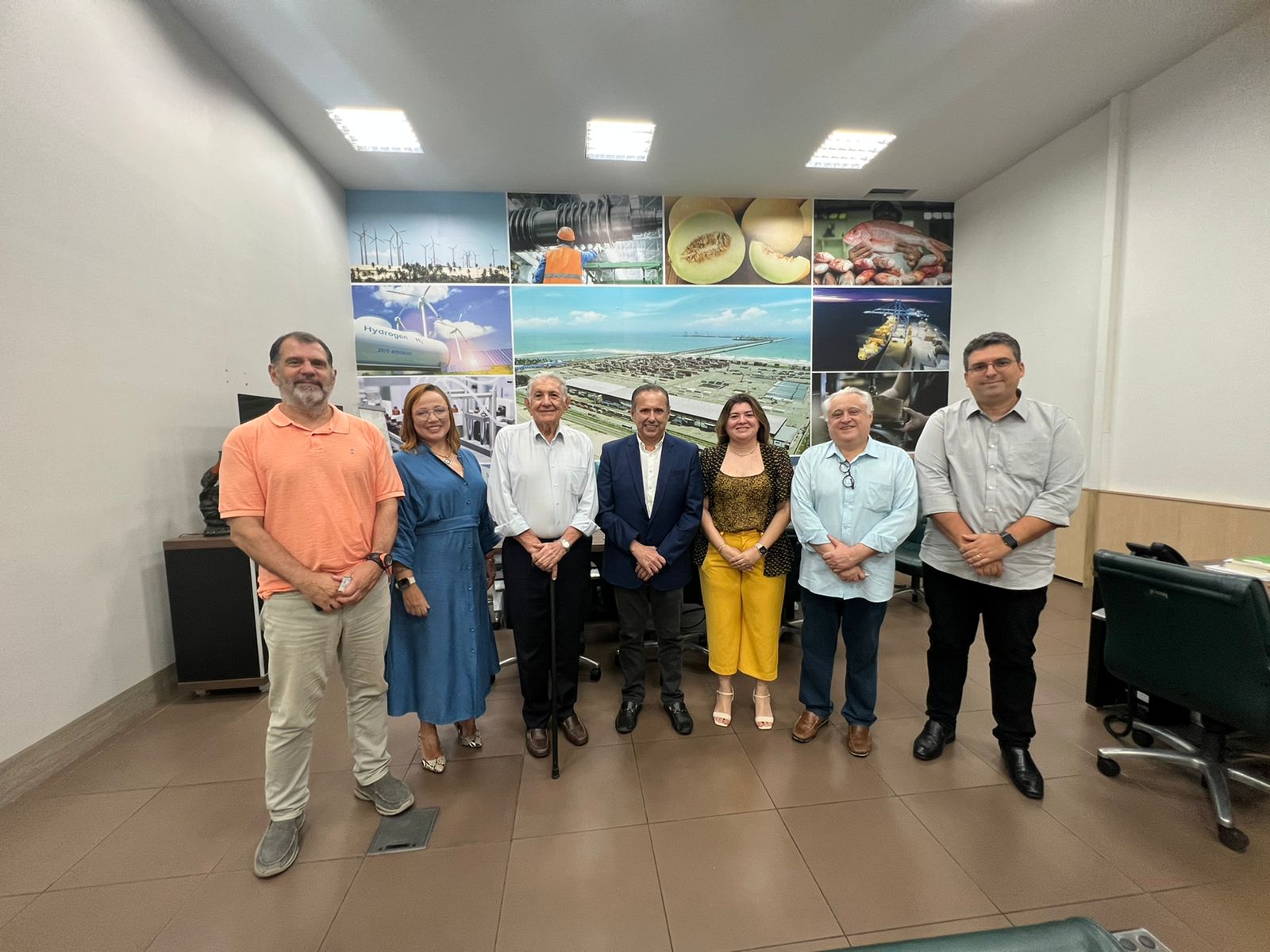 Fiocruz visita SDE para apresentar projetos de saúde que estimulam o desenvolvimento econômico do Ceará