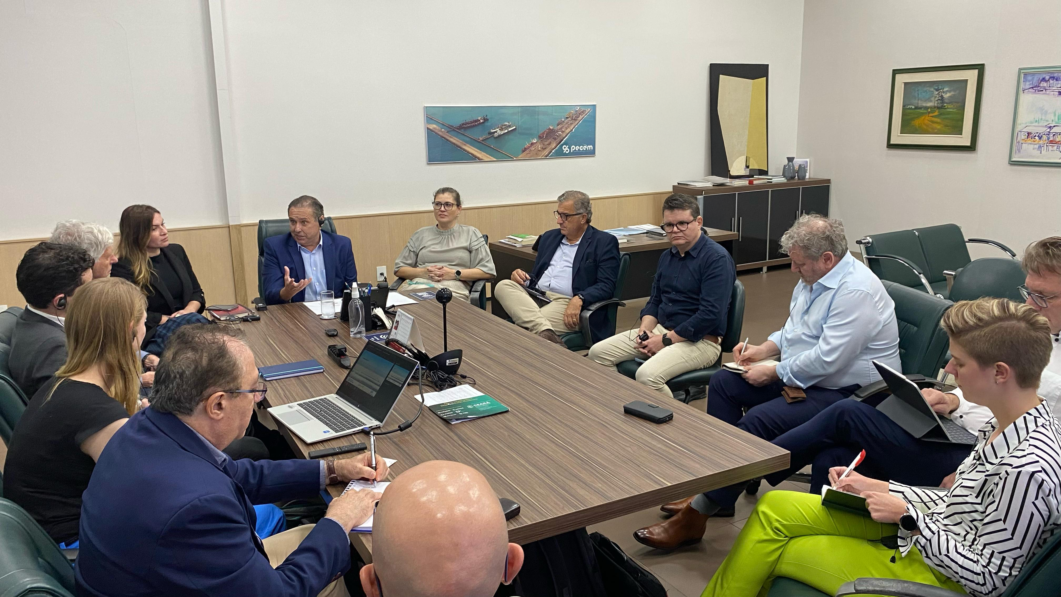 Comitiva dos Países Baixos visita Ceará em busca de novas parcerias no setor energético