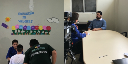 Unidade do Canindezinho recebe equipe de reportagem