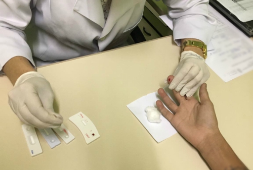 Centros socioeducativos recebem exames de testagem rápida