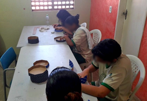 Cerca de 120 adolescentes dos Centros Socioeducativos participam de formações do Programa Primeiro Passo da STDS