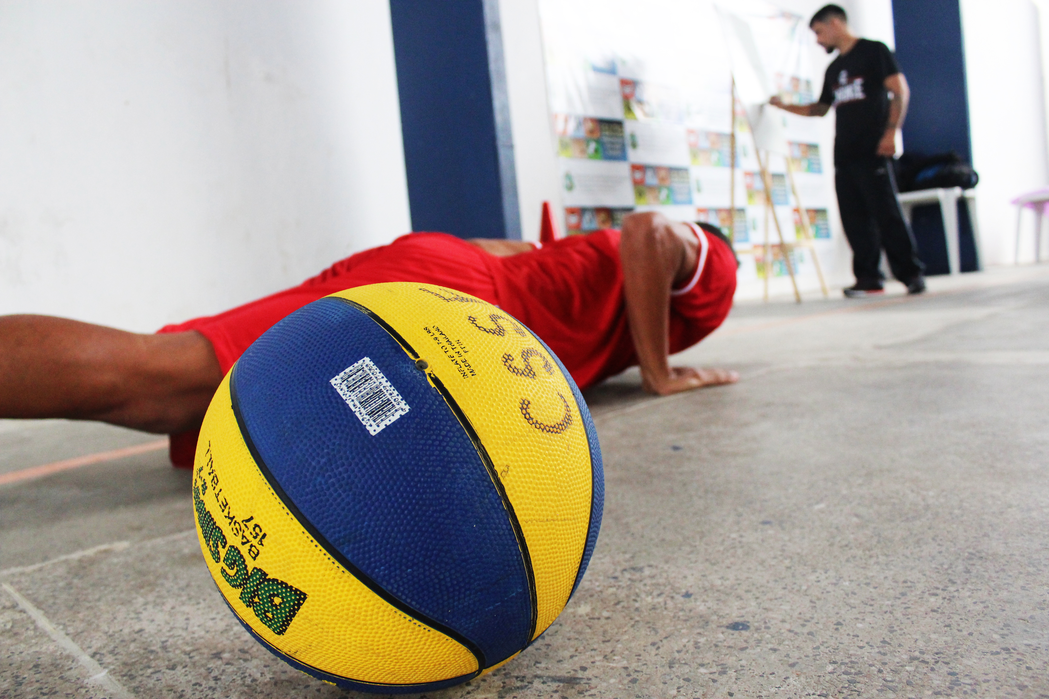 Equipe do Basquete Cearense realiza capacitação para professores do Sistema Socioeducativo