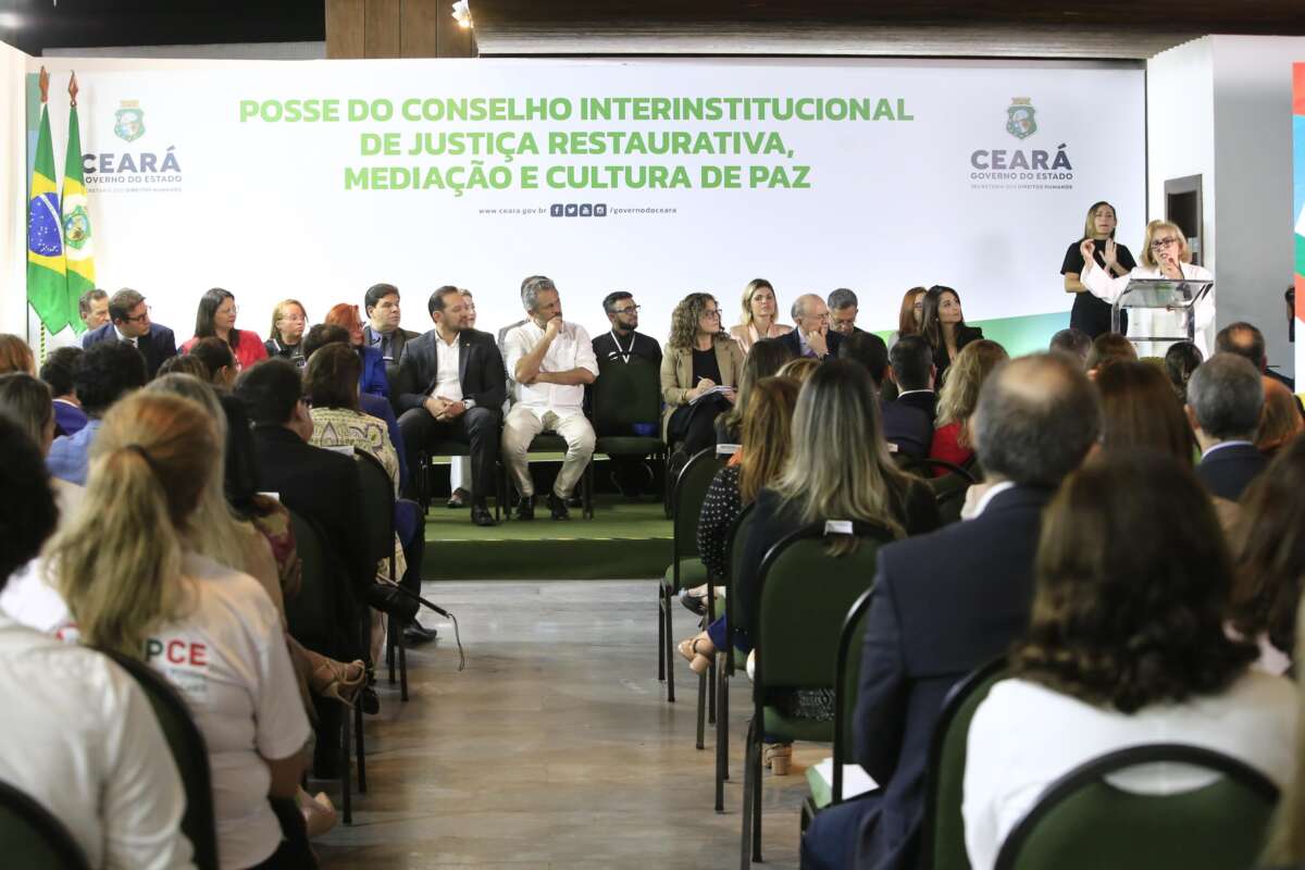 Sedih lança edital de eleição de membros da sociedade civil para o Conselho Interinstitucional de Justiça Restaurativa, Mediação e Cultura de Paz do Ceará