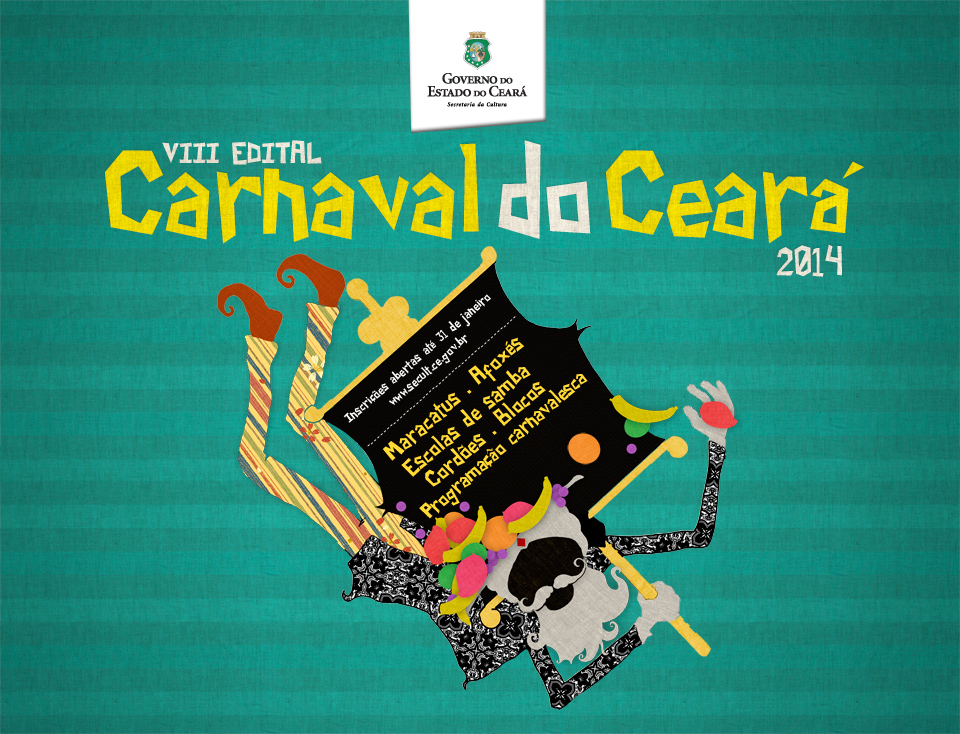 VIII Edital Carnaval do Ceará: Secult divulga relação de projetos desabilitados juridicamente