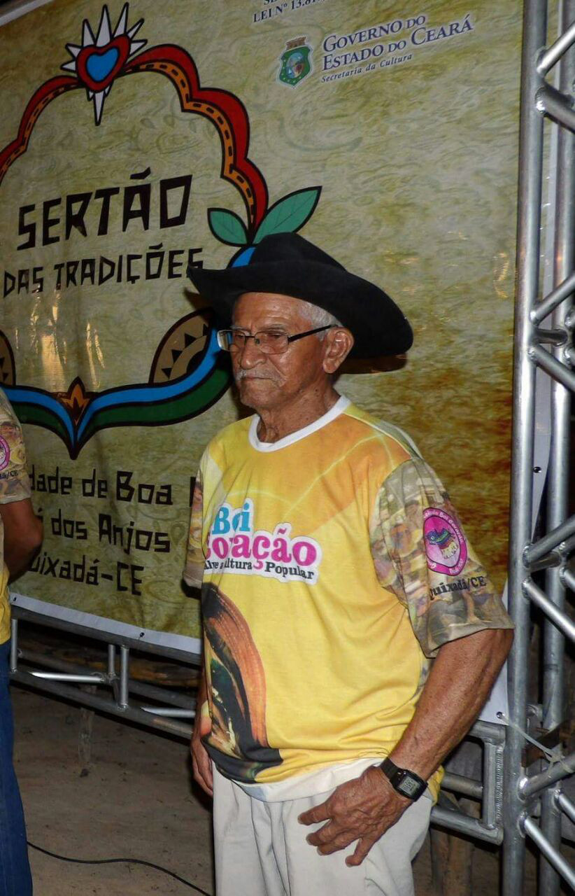 Secult divulga nota de pesar sobre o falecimento do mestre Assis Firmino, do Grupo de Caretas Reisado Boi Coração