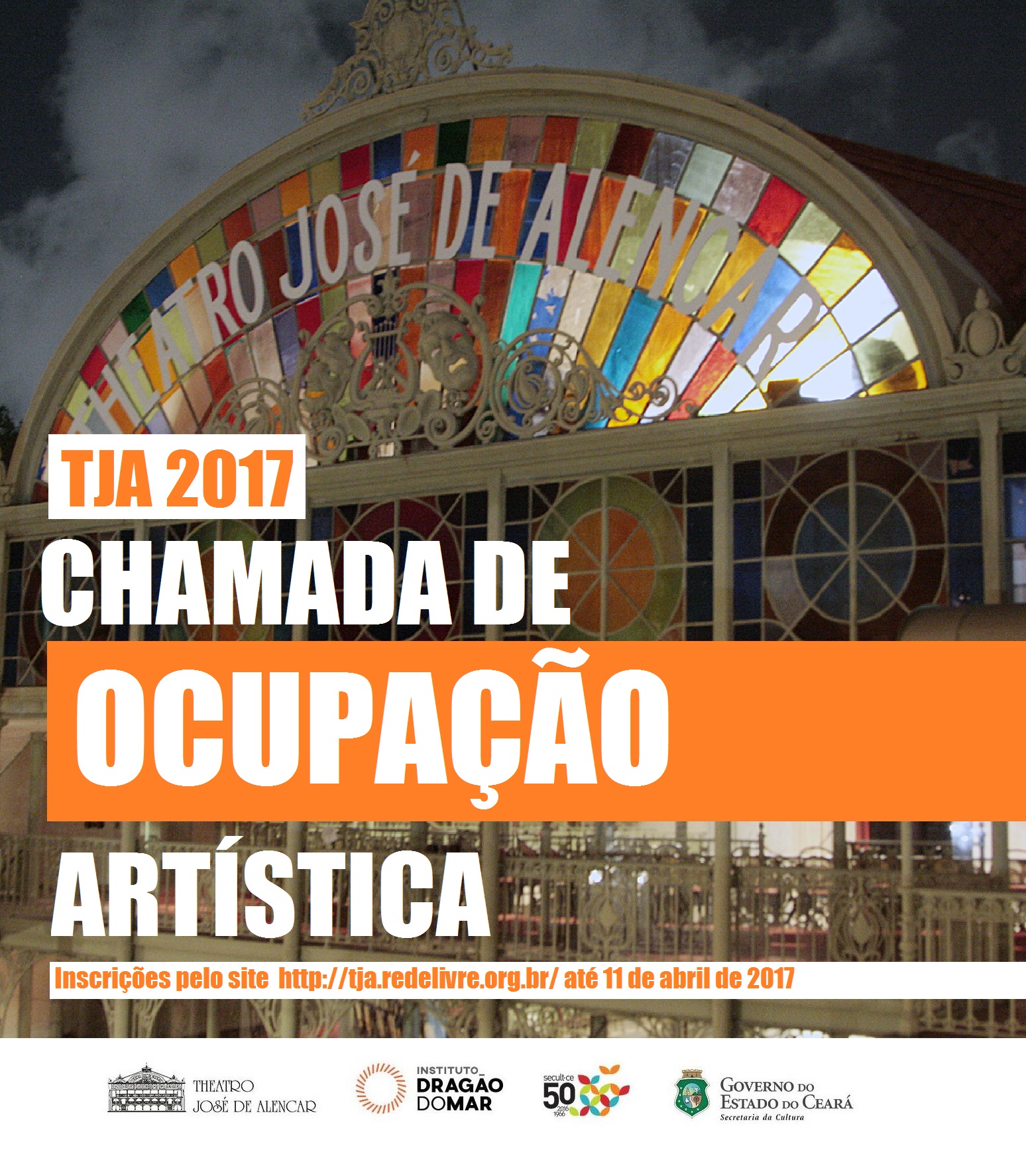 No dia Mundial do Teatro, TJA lança Chamada Pública de Ocupação Artística para grupos e artistas cearenses