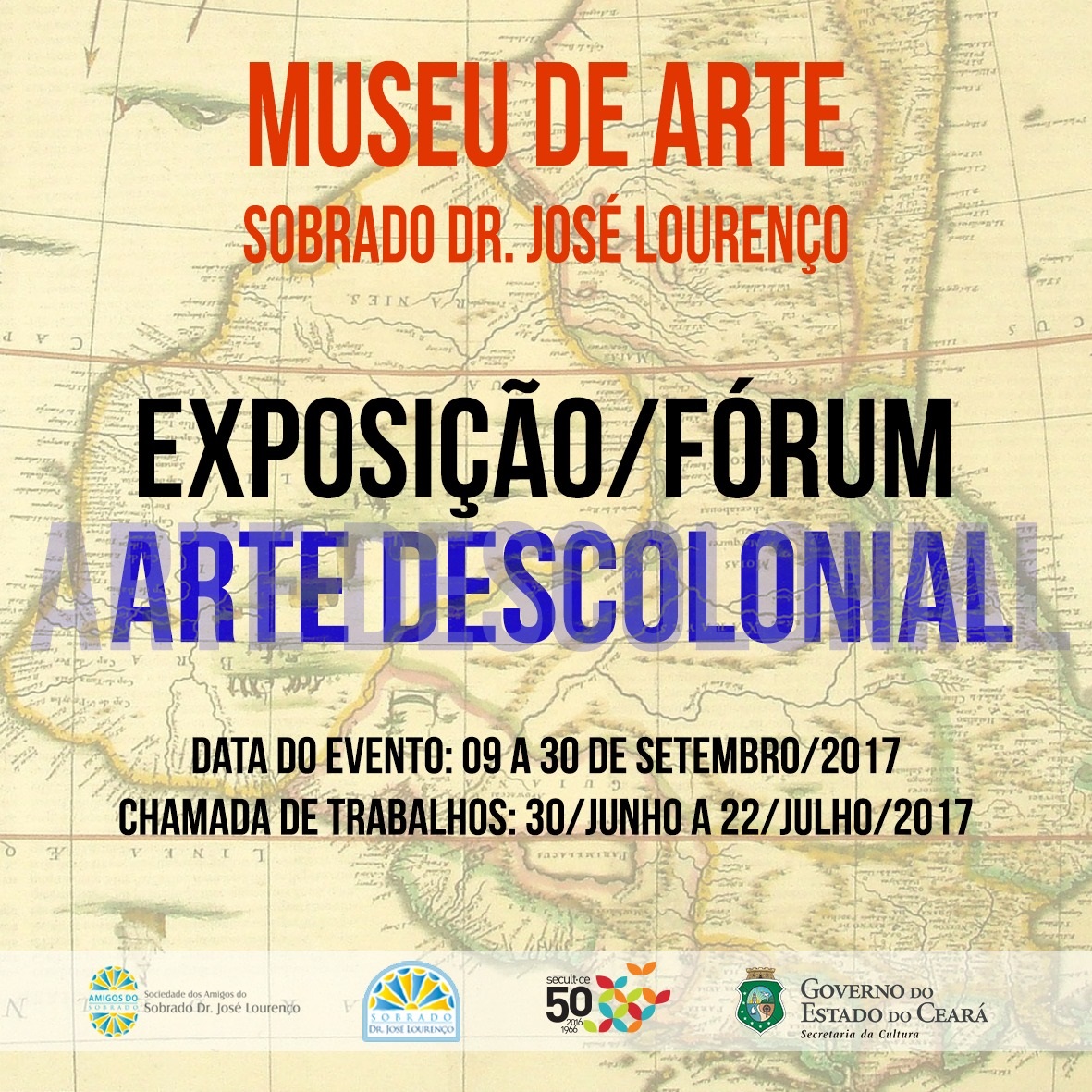 Sobrado José Lourenço realiza Exposição/Fórum Arte Descolonial