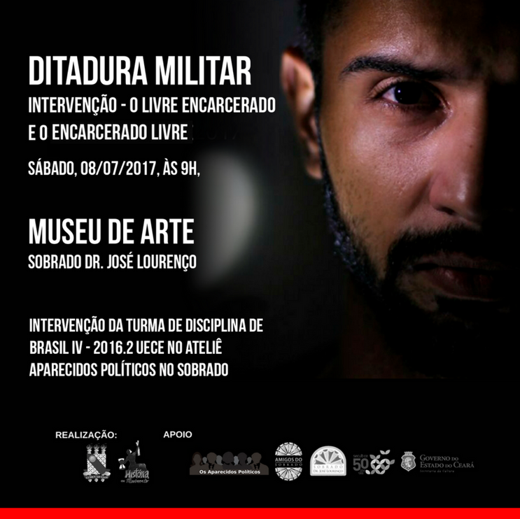O Museu de Arte Sobrado Dr. José Lourenço recebe intervenção “O Livre Encarcerado e o Encarcerado Livre”