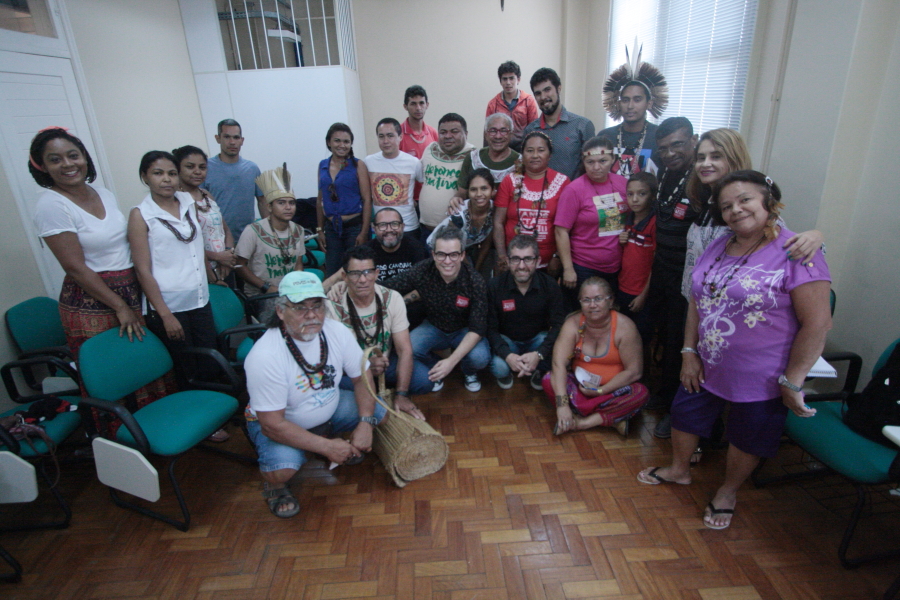 GT dos Povos Indígenas esteve reunido nesta quinta-feira, 31/08, na Secult, para debater sobre o plano setorial e o edital de culturas indígenas